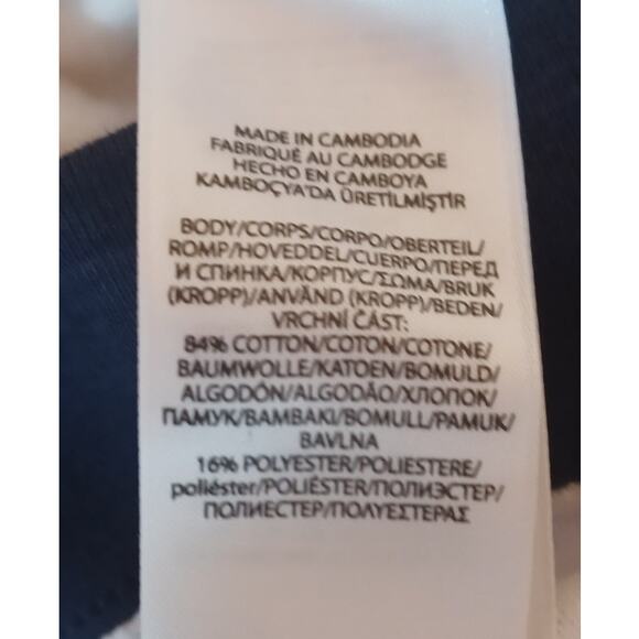 Polo Ralph Lauren Boy's White Shorts Fleece Drawstring Elastic Waist Size 8 - Picture 6 of 7